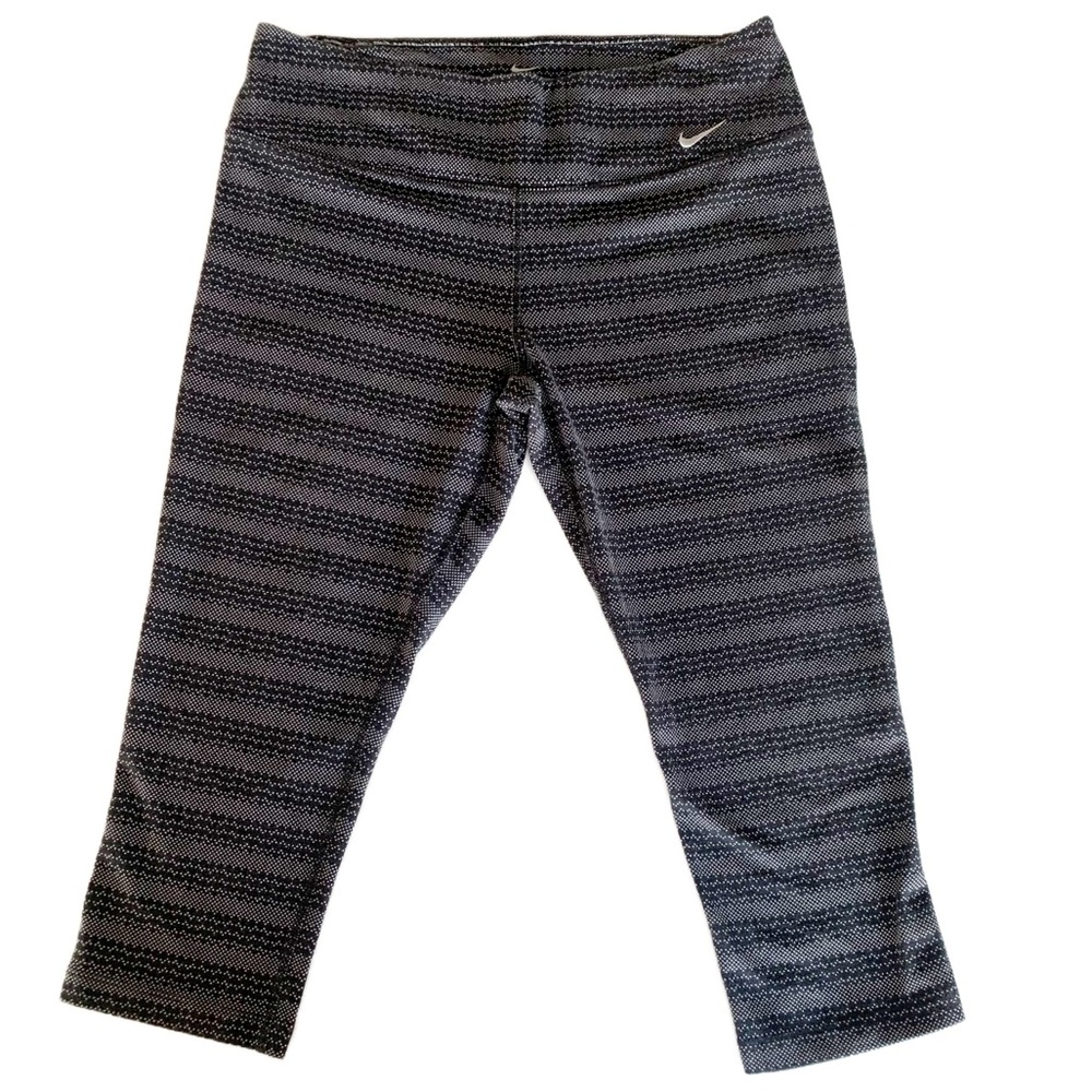 Nike Dri-fit Legend Zig Zag Dot Brushed Training Tights Size Large